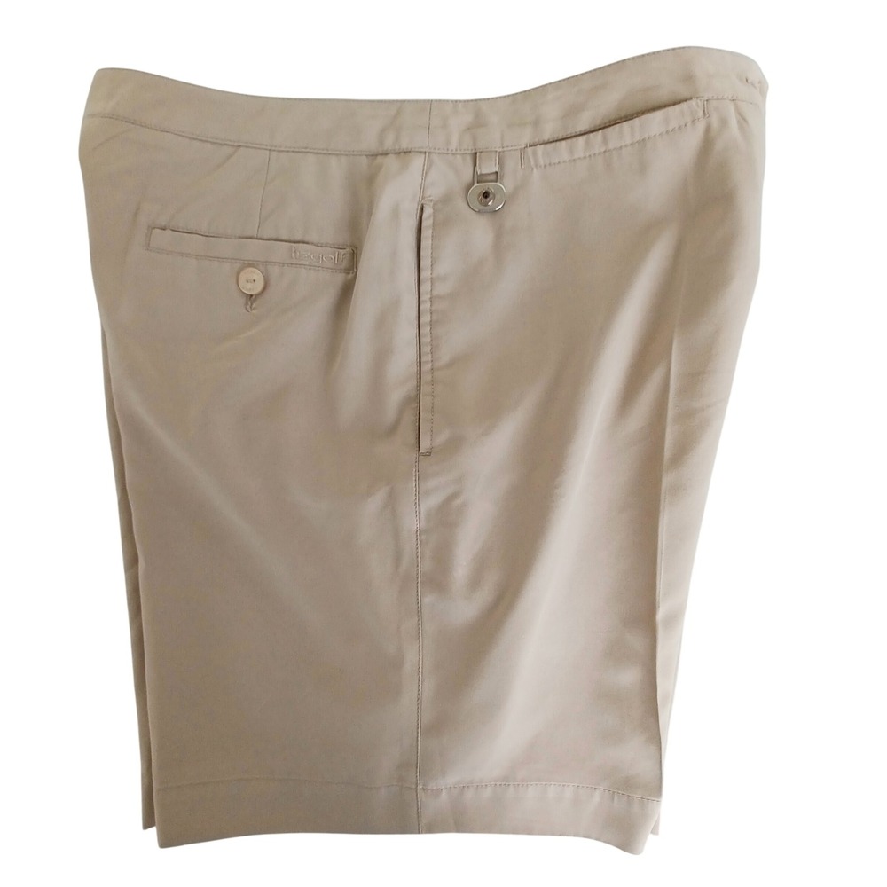 Lizgolf Liz‎ Claiborne Tan Coolmax Performance Golf Shorts Womens Size 8 Khaki - Picture 8 of 10